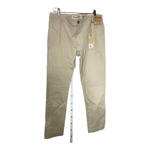 NWT Tailor Vintage Slim Fit Chino Pants 31x32 Mens Khaki Comfort Stretch Casual